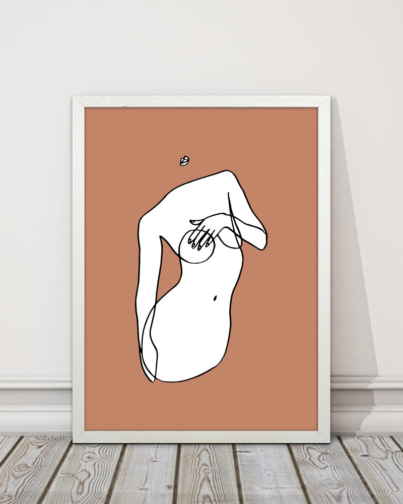 covering-breasts-with-one-hand-terracotta by Planeta444