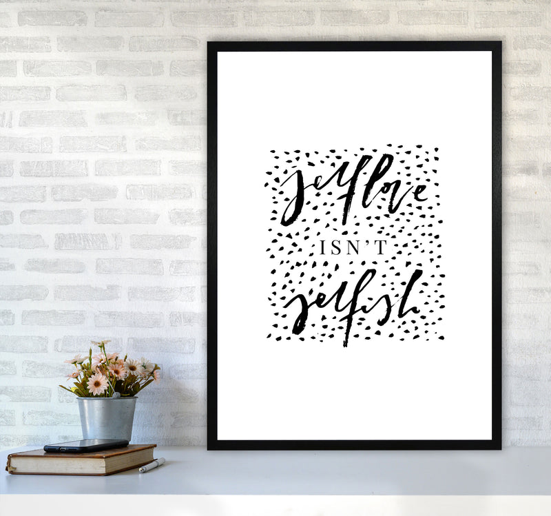 Selflove Isnt Selfish By Planeta444 A1 White Frame