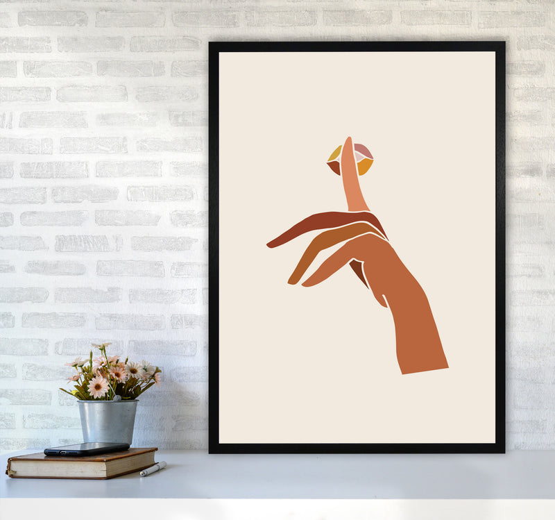 Shhh1 Mosaic Earthly By Planeta444 A1 White Frame