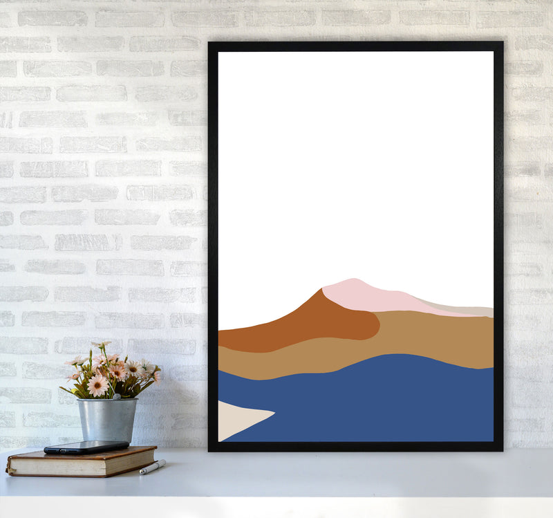 Abstract Dunes1 By Planeta444 A1 White Frame