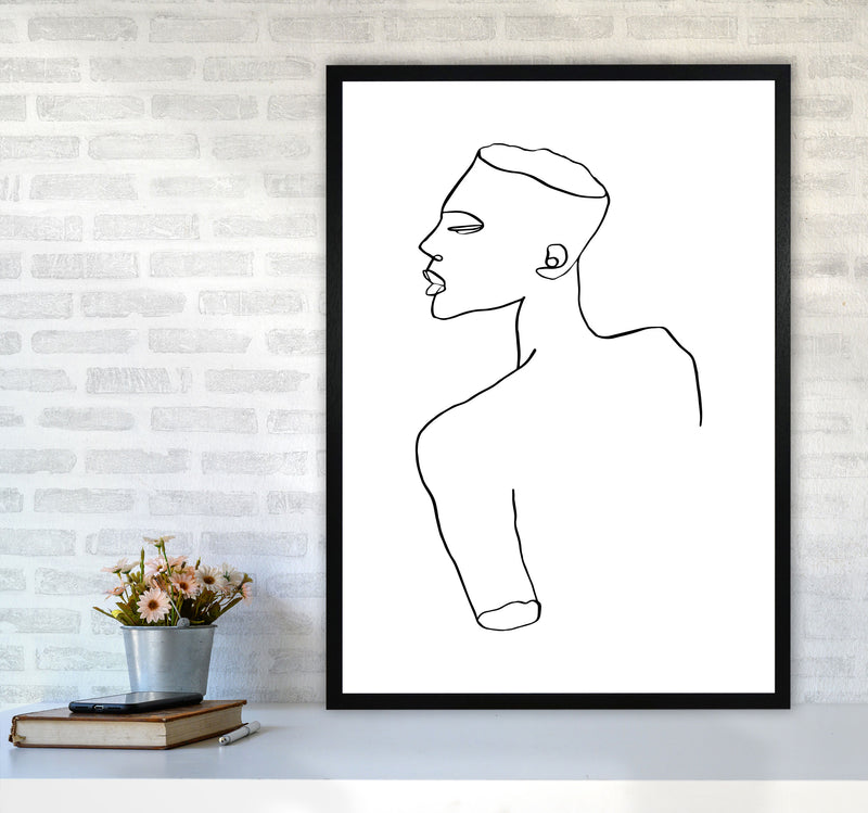 Female Statue1 By Planeta444 A1 White Frame