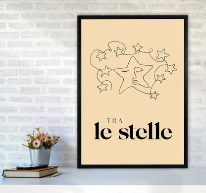 Tra Le Stelle By Planeta444 A1 White Frame