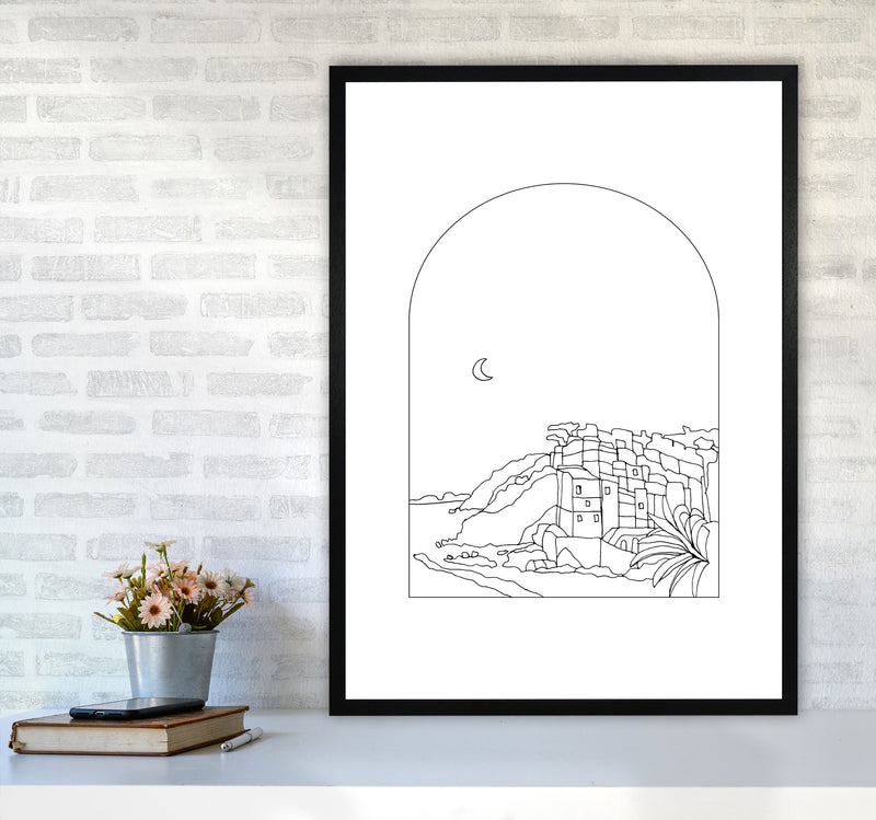 Cinque Terre By Planeta444 A1 White Frame