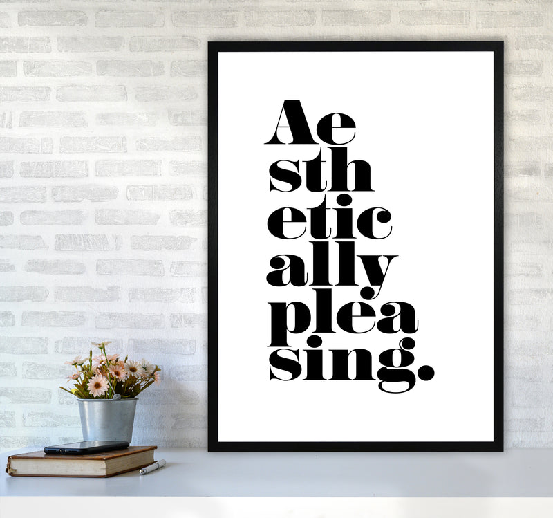 Aesthetically Pleasing By Planeta444 A1 White Frame