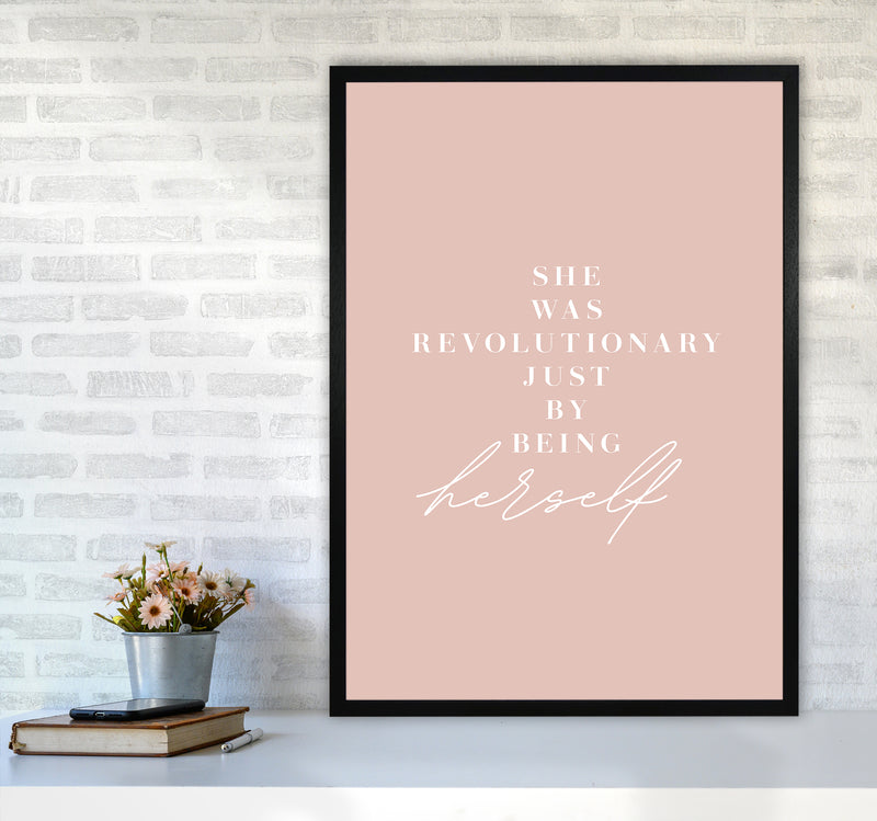 She Was Revolutionary2 By Planeta444 A1 White Frame