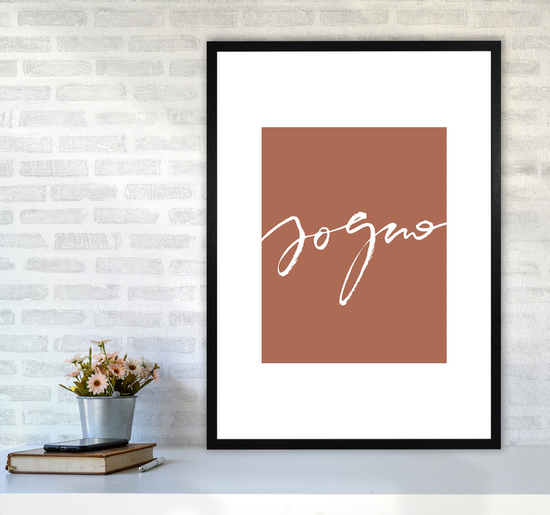 Sogno Cavern Clay By Planeta444 A1 White Frame