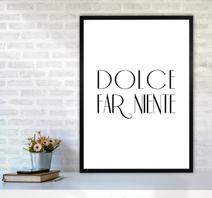 Dolce Far Niente2 By Planeta444 A1 White Frame