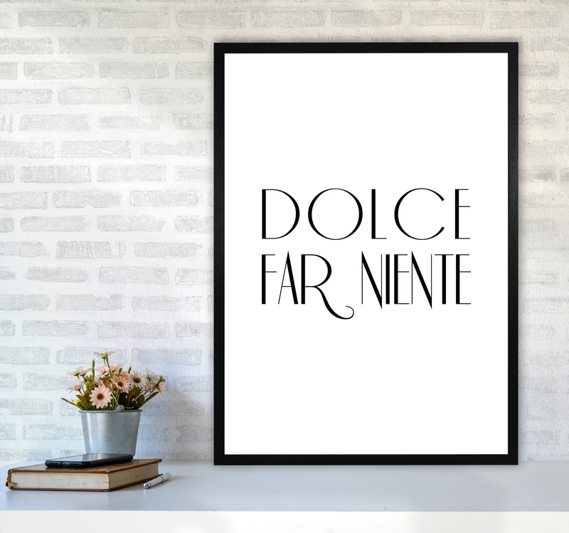 Dolce Far Niente2 By Planeta444 A1 White Frame
