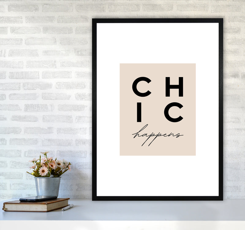 Chic Happens3 By Planeta444 A1 White Frame