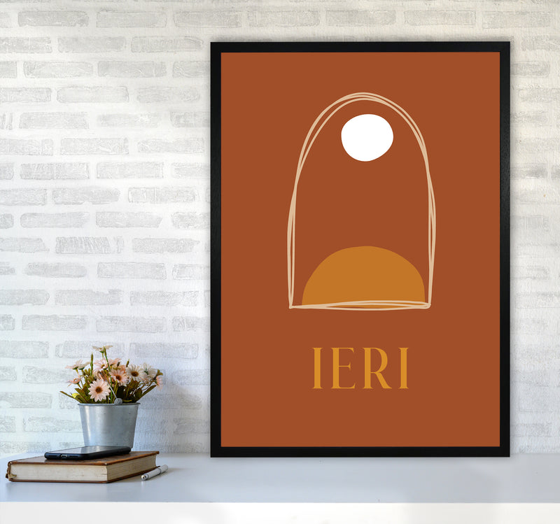 Ieri By Planeta444 A1 White Frame