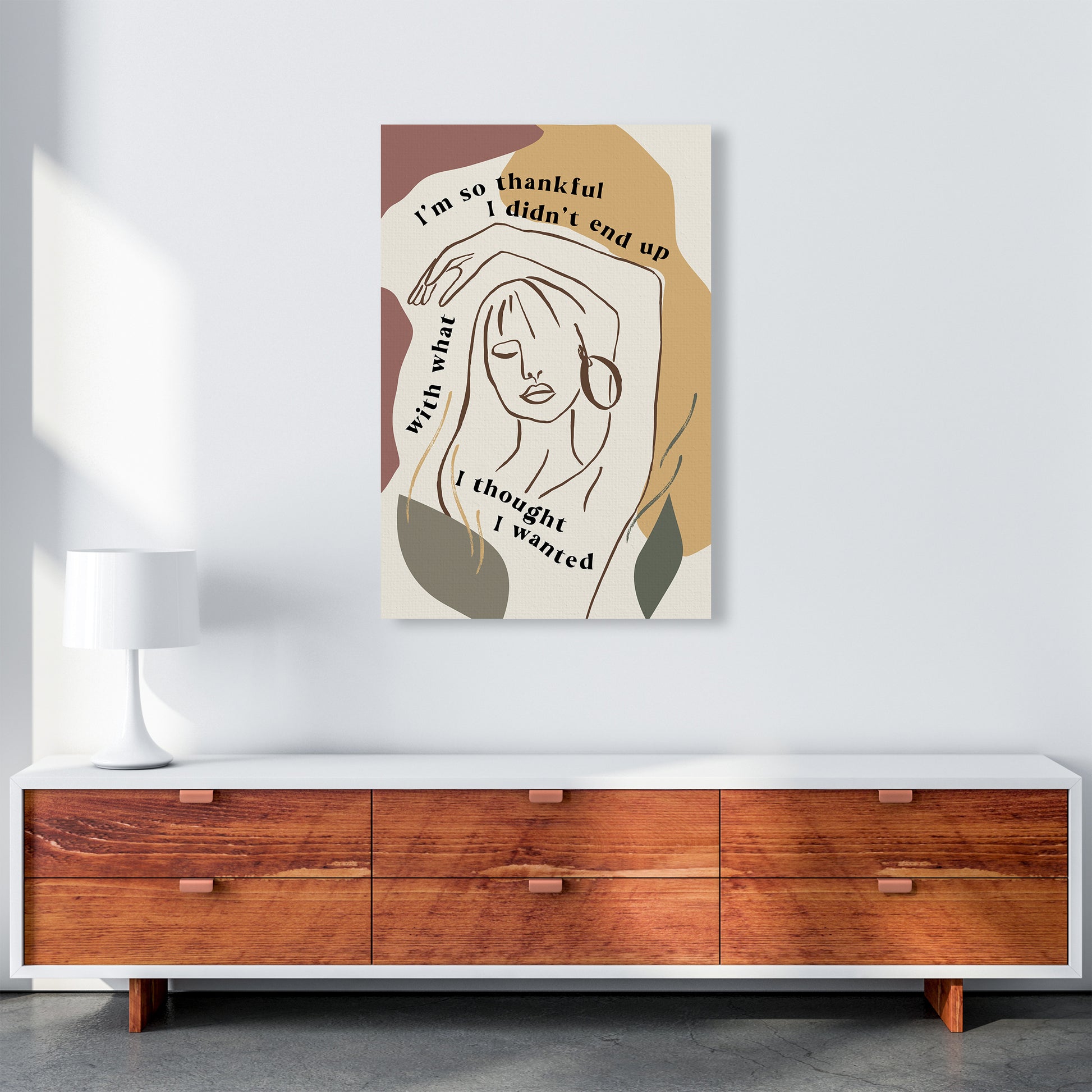 Im So Thankful I Didnt End Up By Planeta444 A1 Canvas