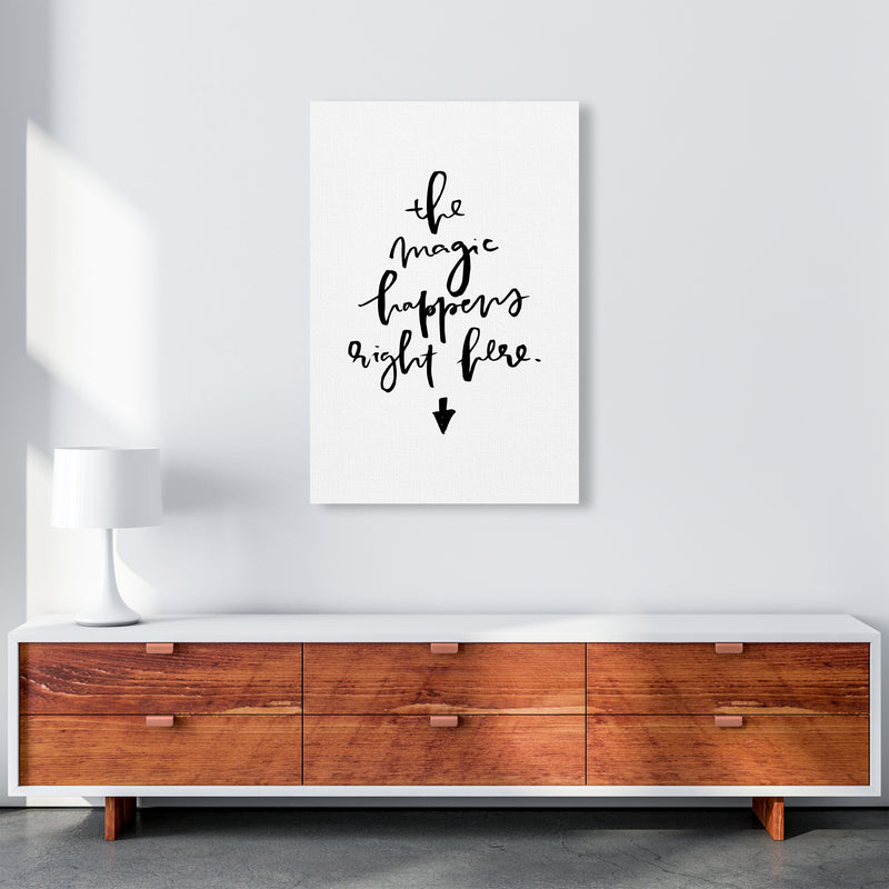The Magic Happens Right Here By Planeta444 A1 Canvas