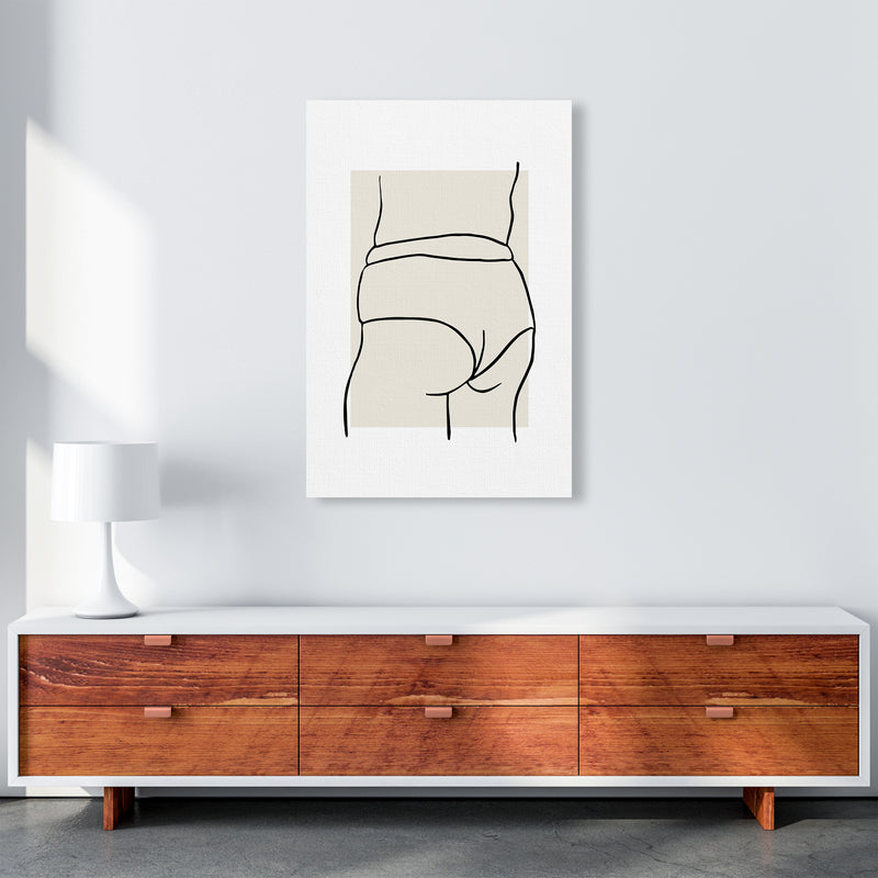 Curvy Female Back1 By Planeta444 A1 Canvas