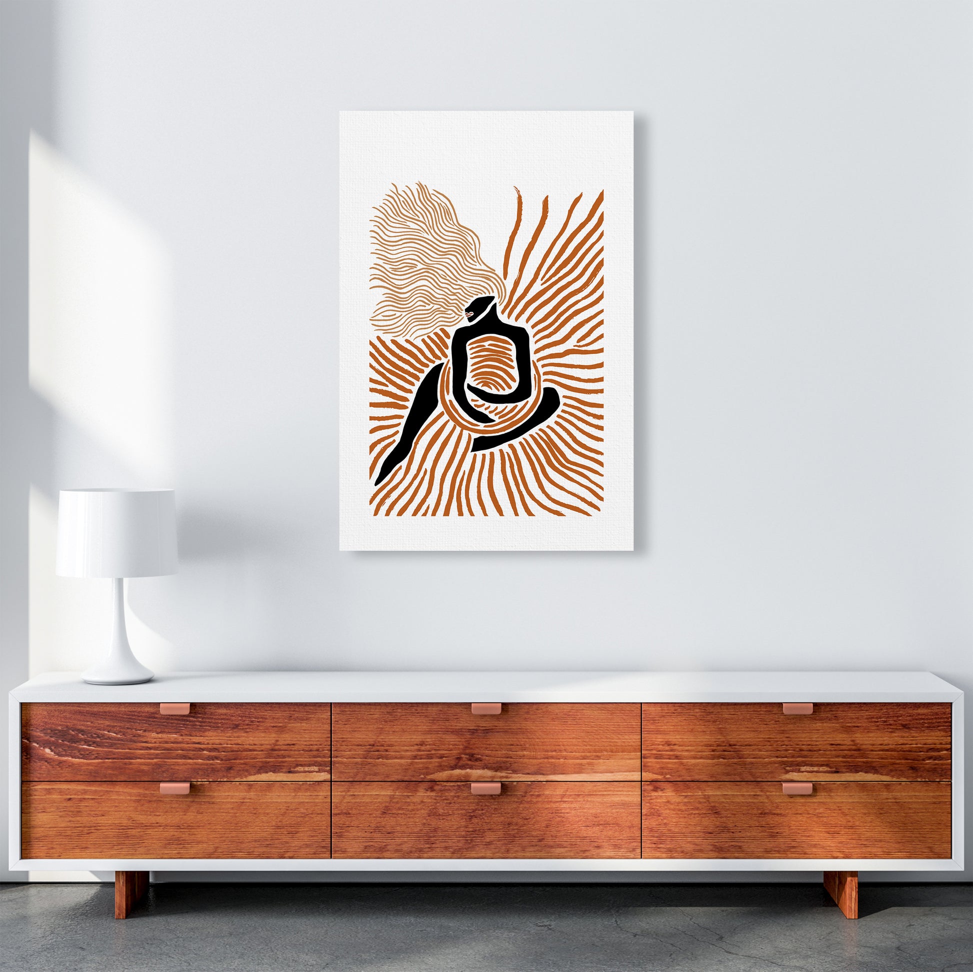 Embracing The Sun By Planeta444 A1 Canvas