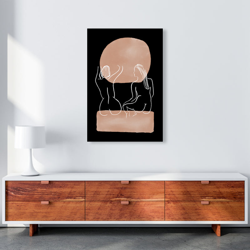 Line Nudes Back3 By Planeta444 A1 Canvas