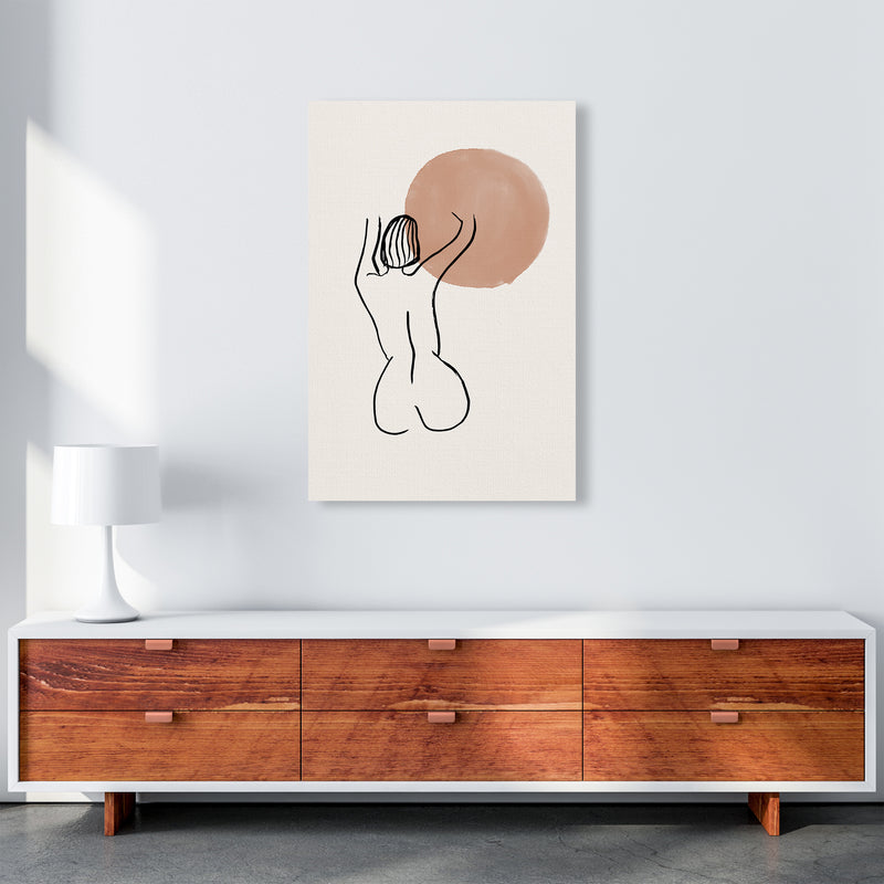 Line Nudes Back1 By Planeta444 A1 Canvas