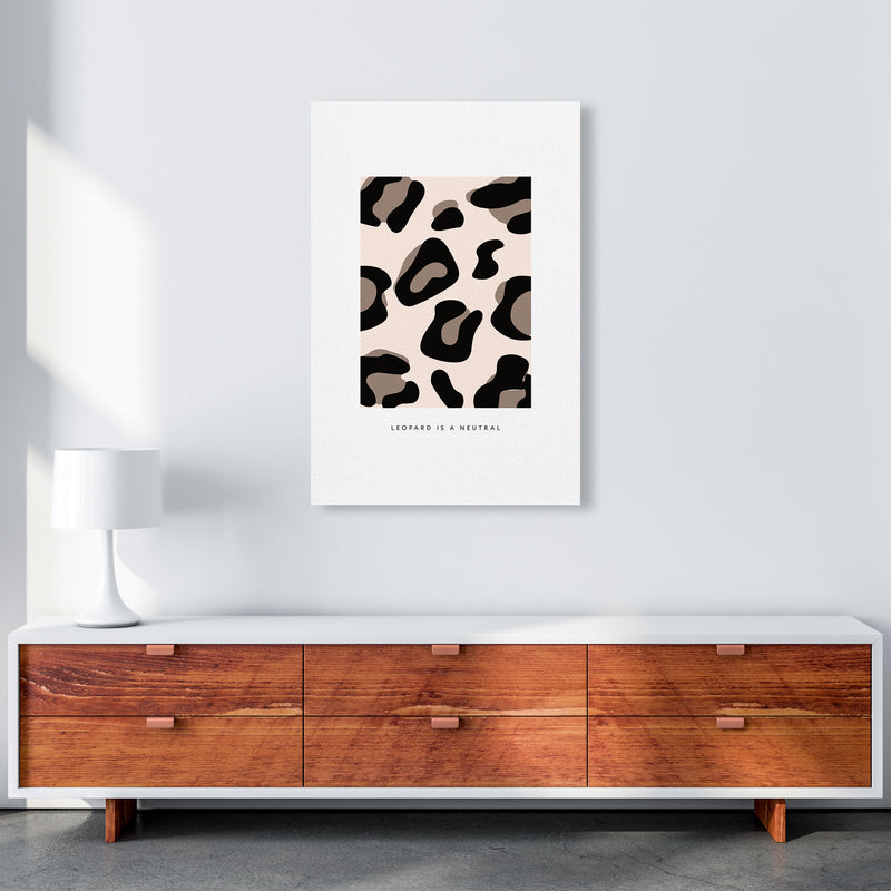 Big Leopard Powder Rose By Planeta444 A1 Canvas