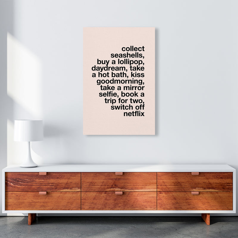 Collect Seashells By Planeta444 A1 Canvas