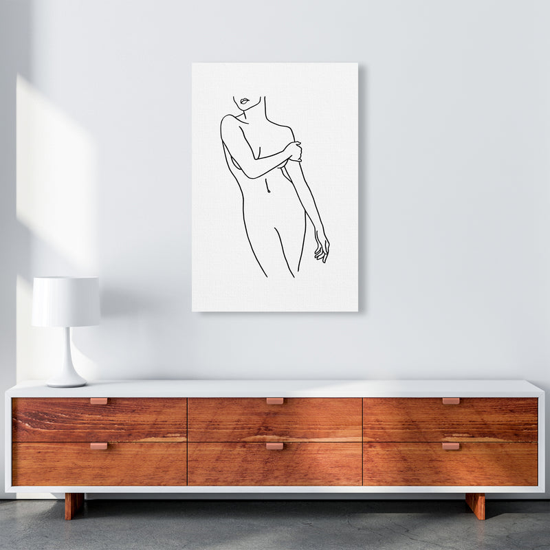 Female Front Pose By Planeta444 A1 Canvas