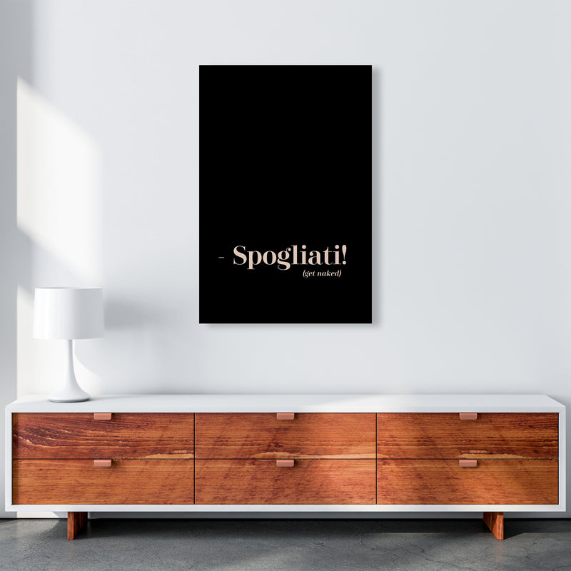 Spogliati By Planeta444 A1 Canvas