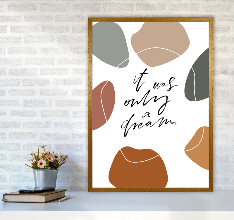 It Was Only A Dream Abstract Shapes By Planeta444 A1 Print Only