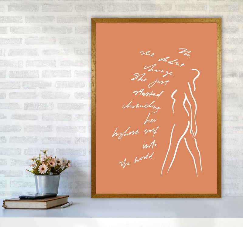 No She Didnt Change Sketch By Planeta444 A1 Print Only