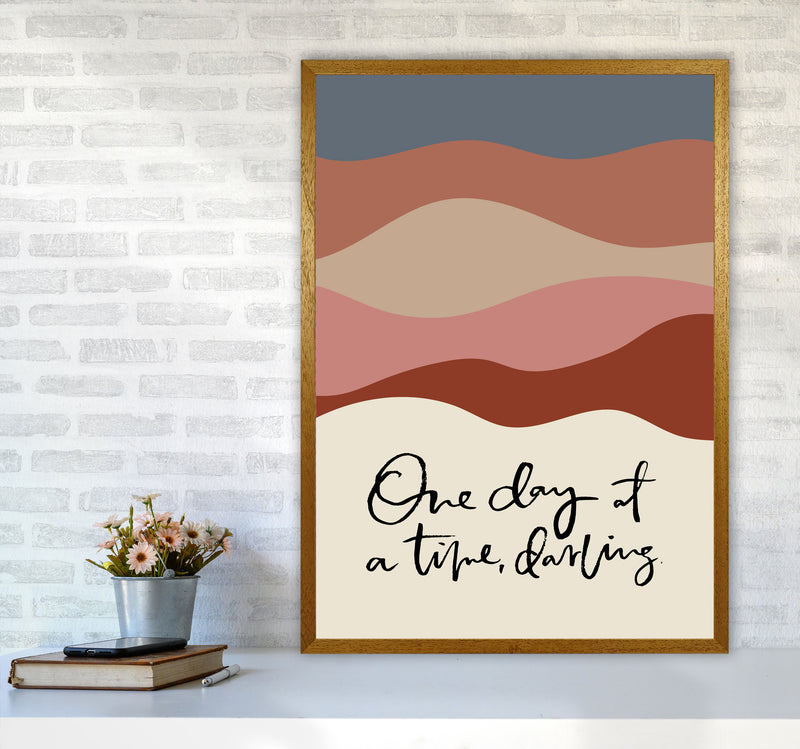 One Day At A Time Abstract By Planeta444 A1 Print Only