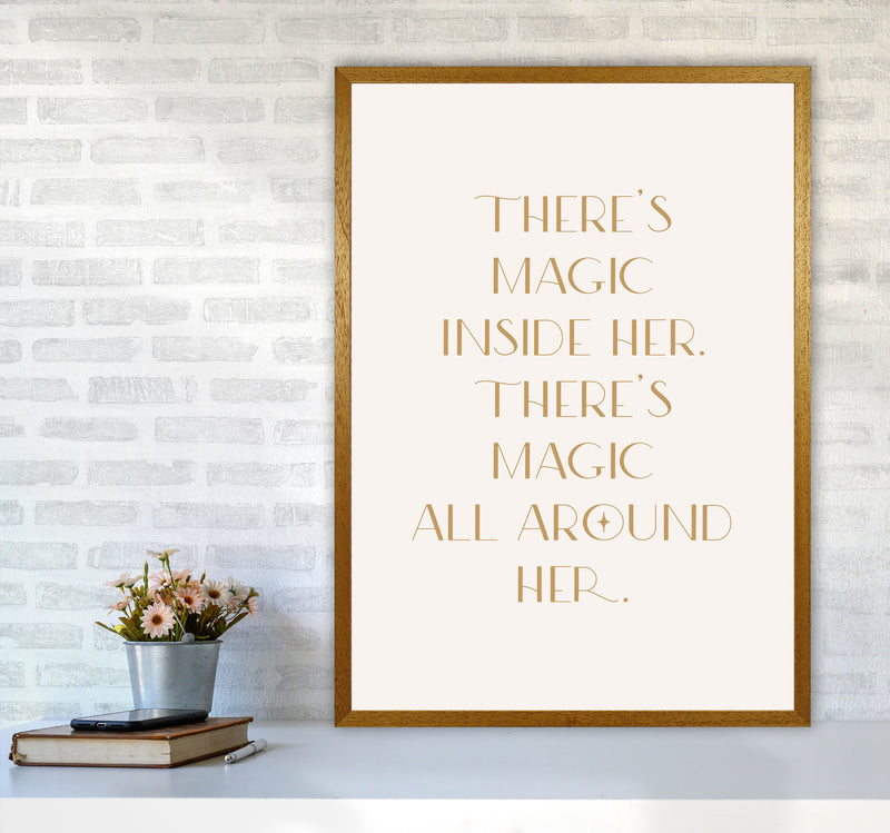 Theres Magic Inside Her By Planeta444 A1 Print Only