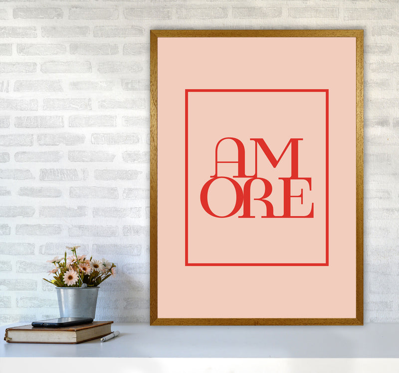 Amore 2020 Blush Red By Planeta444 A1 Print Only