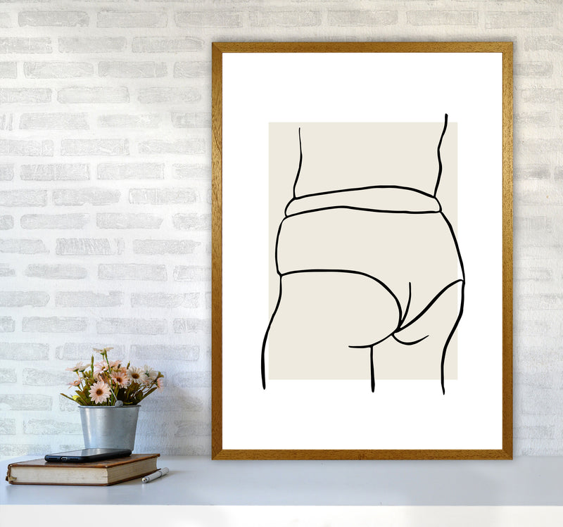 Curvy Female Back1 By Planeta444 A1 Print Only