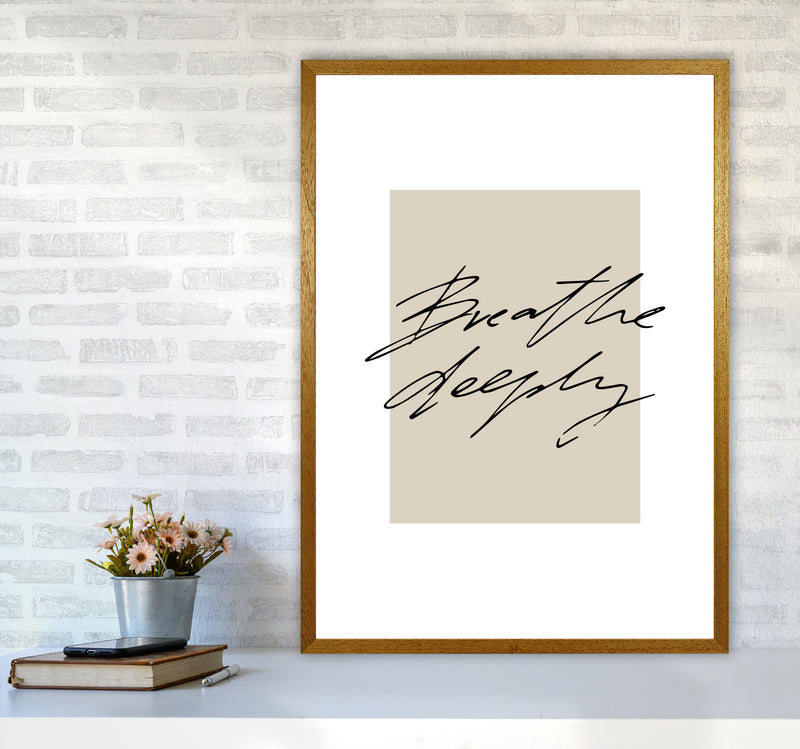 Breathe Deeply By Planeta444 A1 Print Only