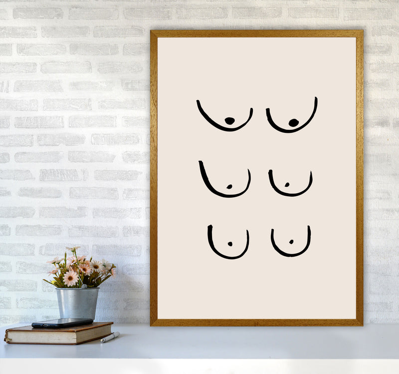 Boobs Triple By Planeta444 A1 Print Only