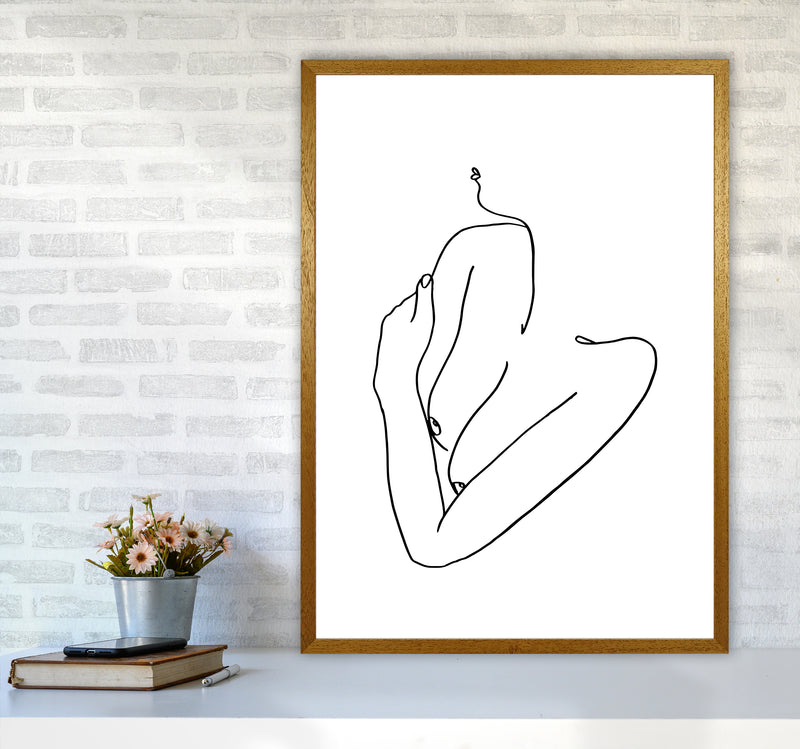 Female Holding Arms  By Planeta444 A1 Print Only