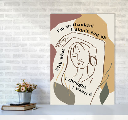 Im So Thankful I Didnt End Up By Planeta444 A1 Black Frame