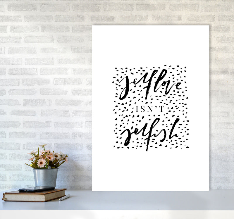 Selflove Isnt Selfish By Planeta444 A1 Black Frame