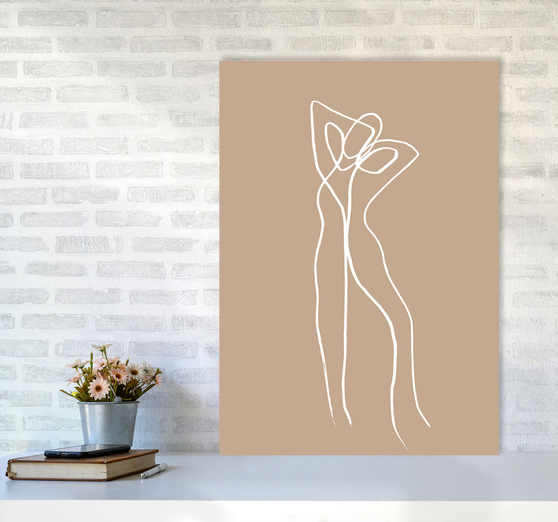 Tangled Lines Female2 By Planeta444 A1 Black Frame