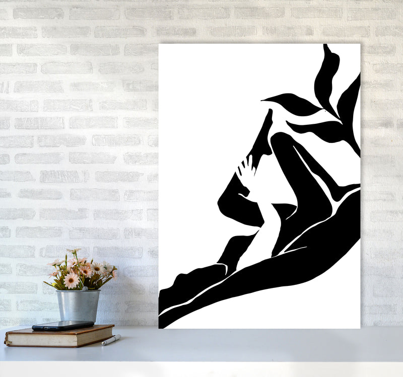 Matisse Lying Plant By Planeta444 A1 Black Frame