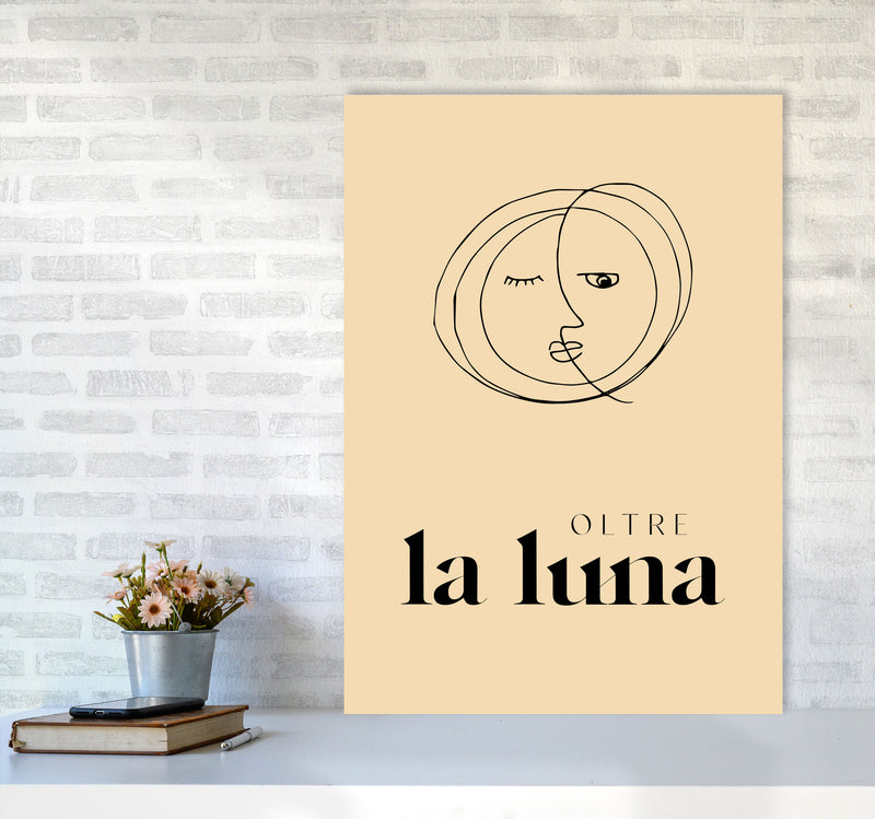Oltre La Luna By Planeta444 A1 Black Frame