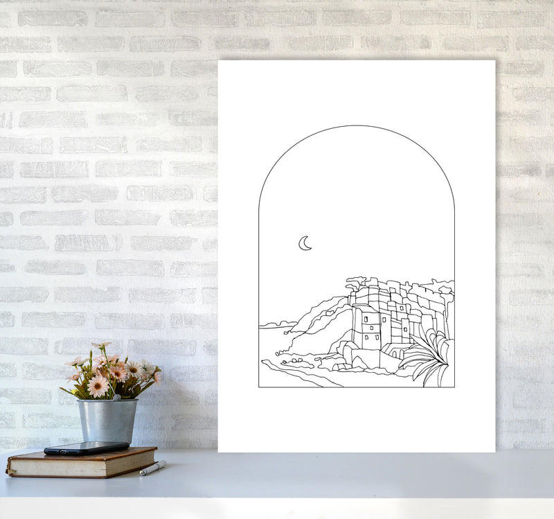 Cinque Terre By Planeta444 A1 Black Frame