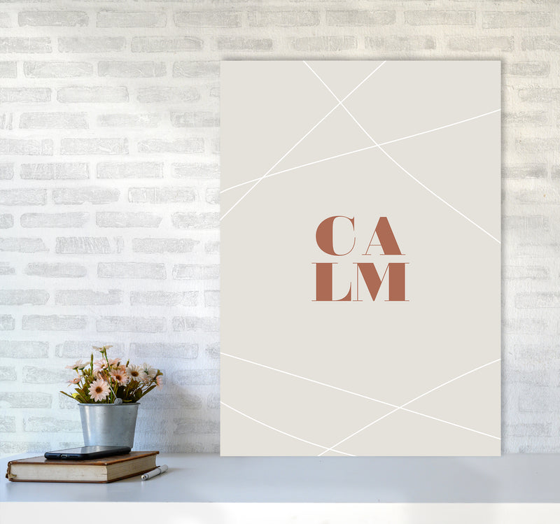 Calm Cavern Clay By Planeta444 A1 Black Frame