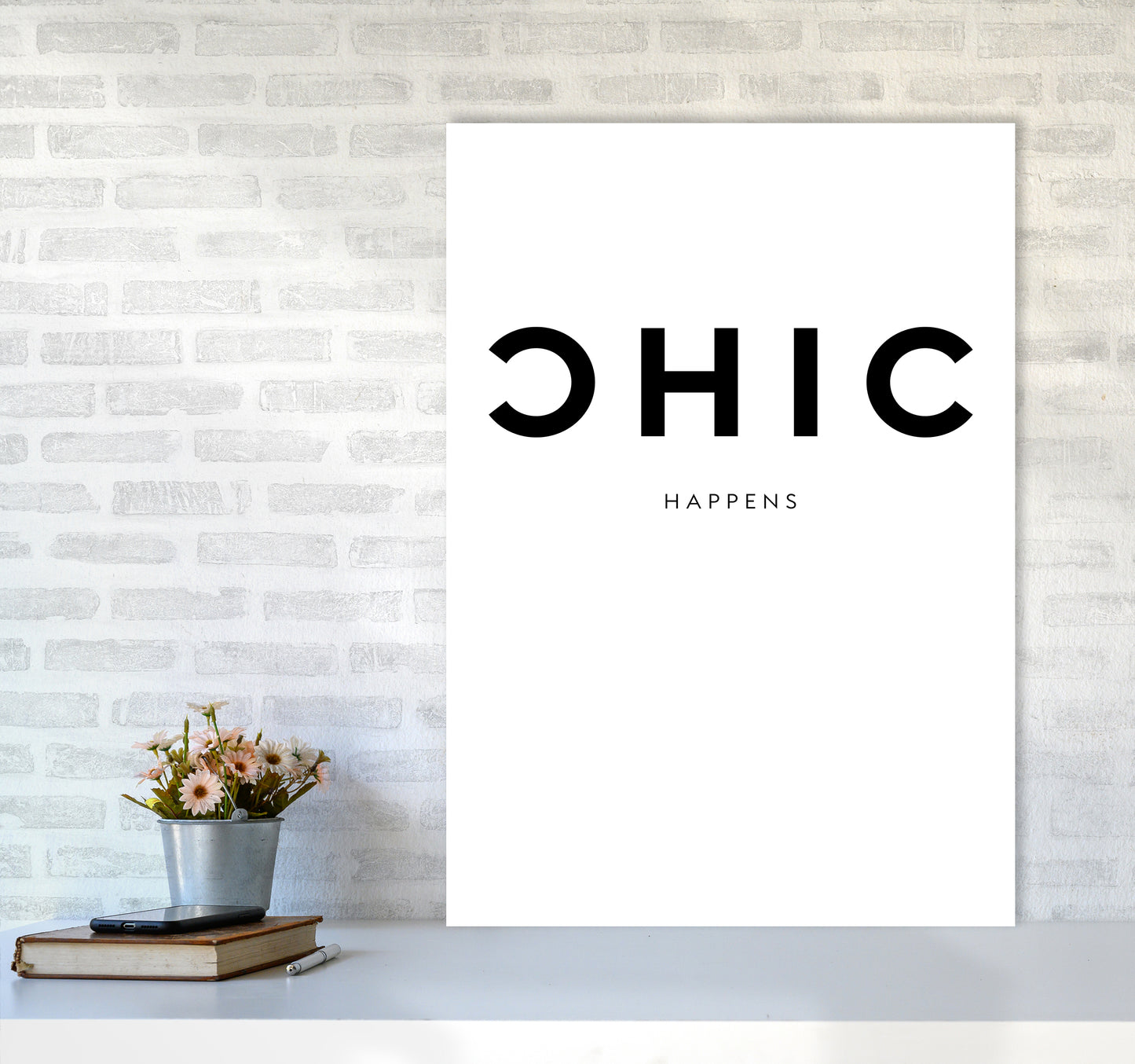 Chic Happens2 By Planeta444 A1 Black Frame