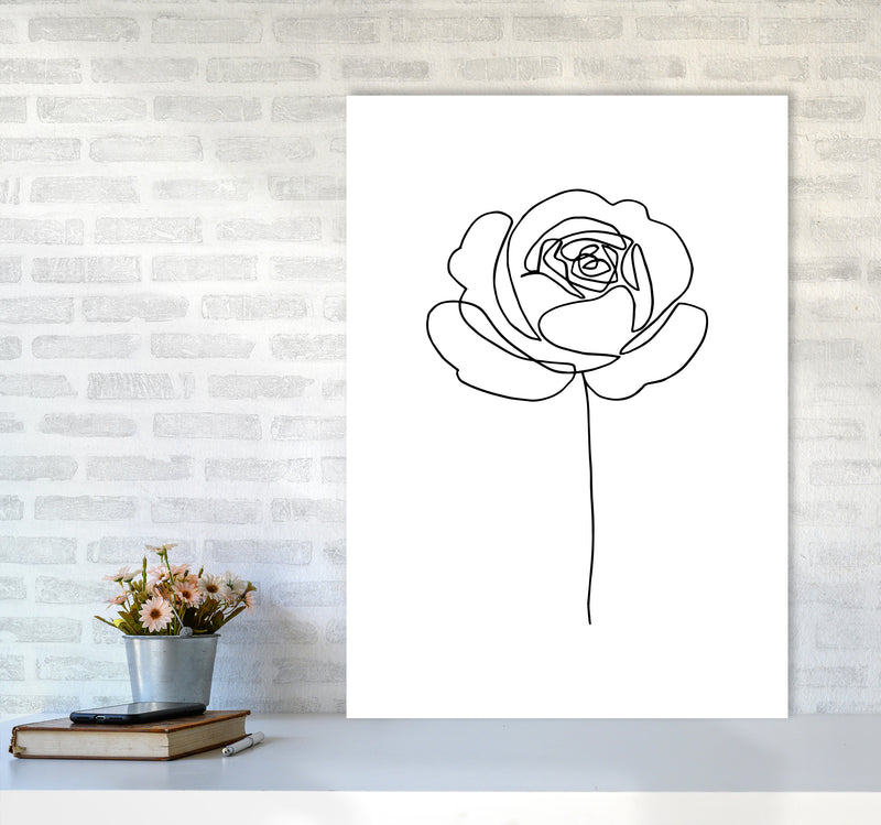 Rose1 By Planeta444 A1 Black Frame