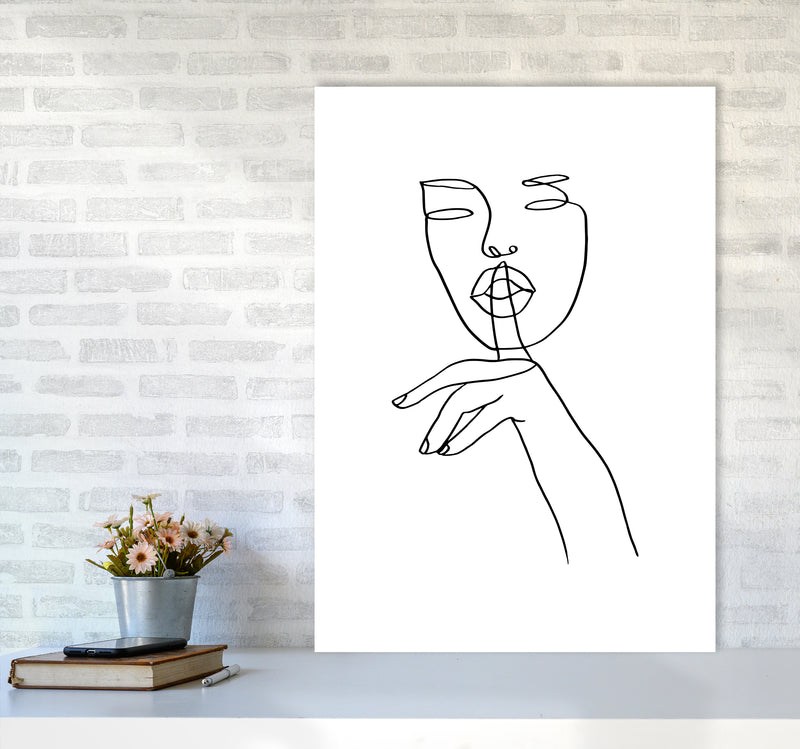 Shhh2 By Planeta444 A1 Black Frame