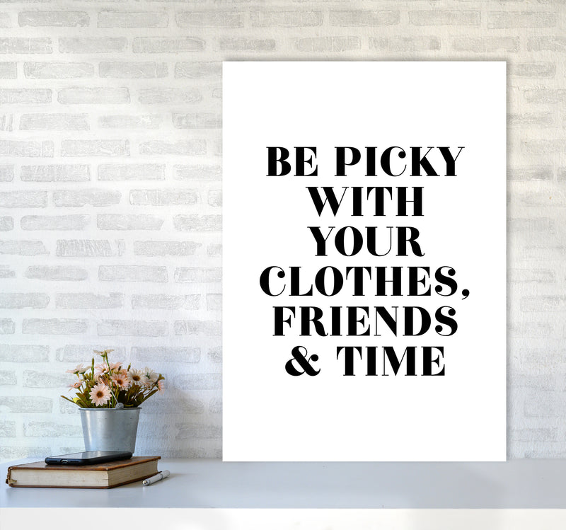 Be Picky By Planeta444 A1 Black Frame
