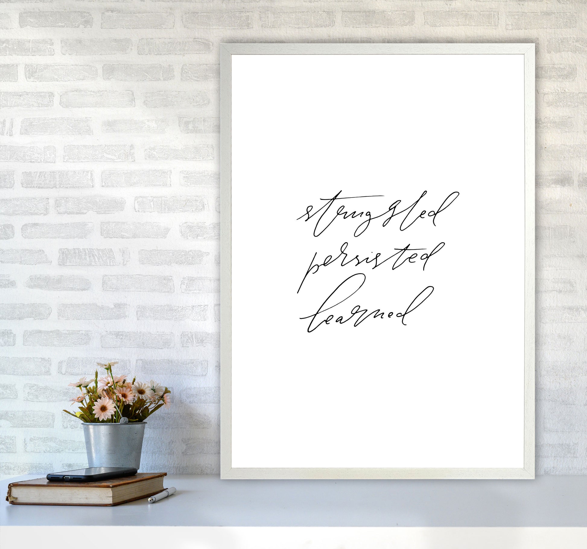 Struggled Persisted Learned By Planeta444 A1 Oak Frame