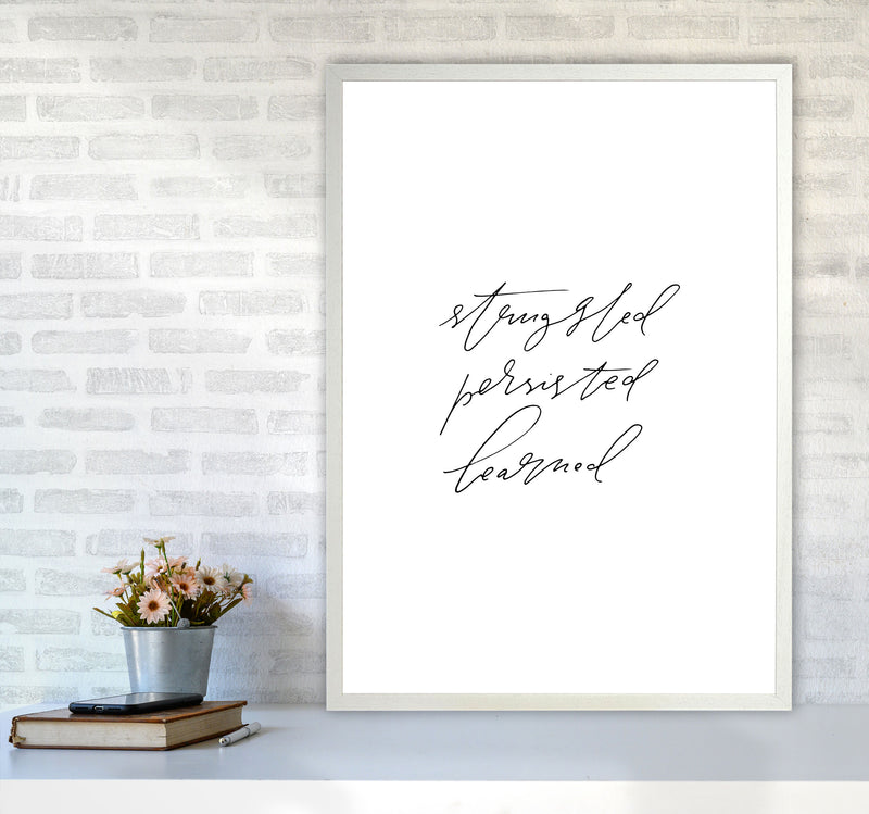 Struggled Persisted Learned By Planeta444 A1 Oak Frame