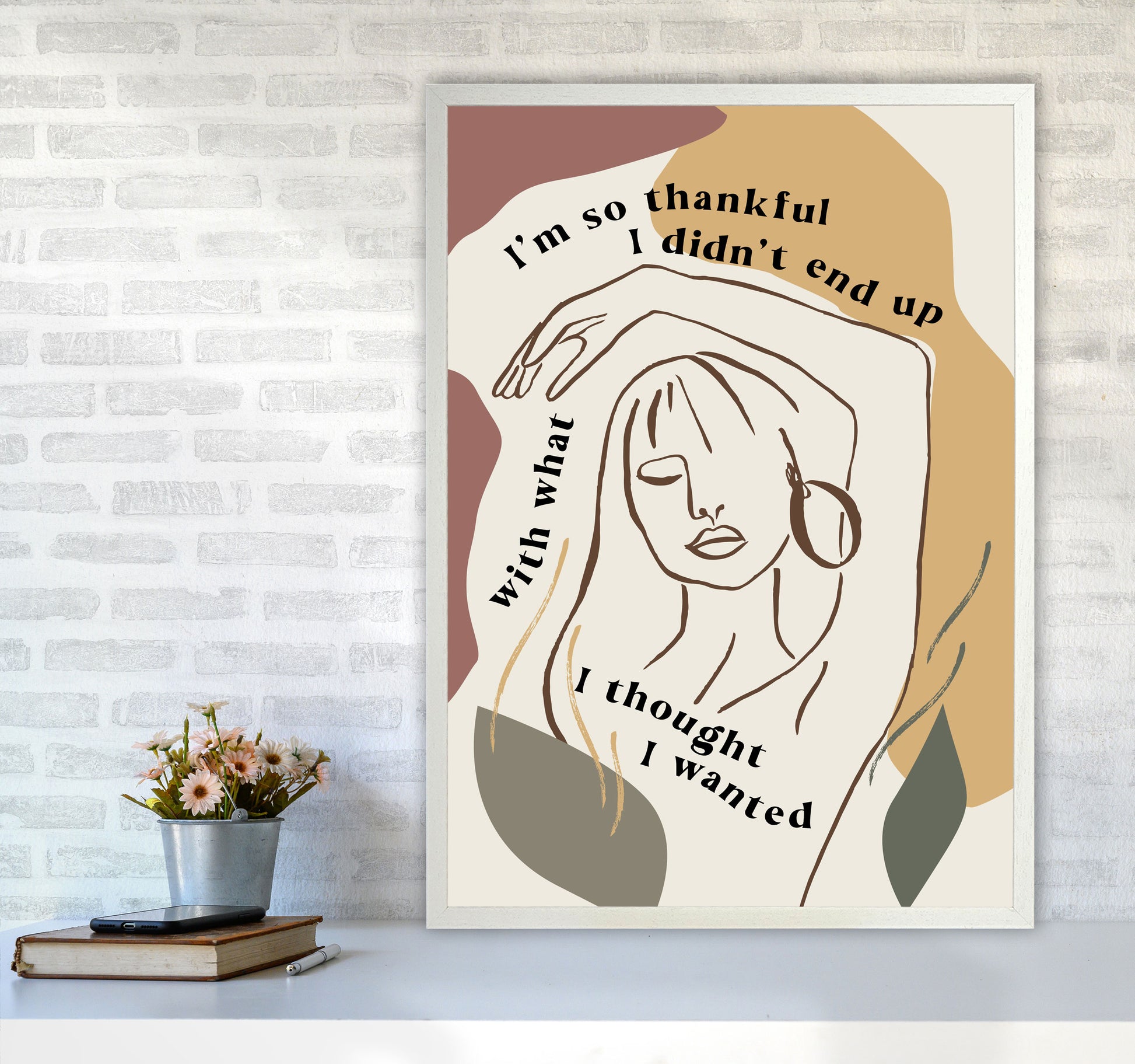 Im So Thankful I Didnt End Up By Planeta444 A1 Oak Frame