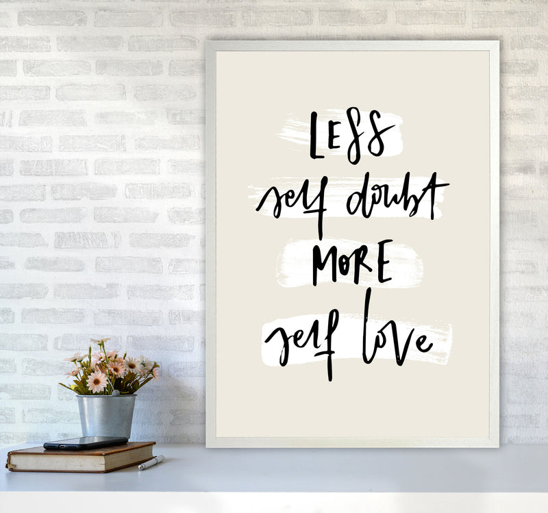 Less Selfdoubt More Selflove By Planeta444 A1 Oak Frame