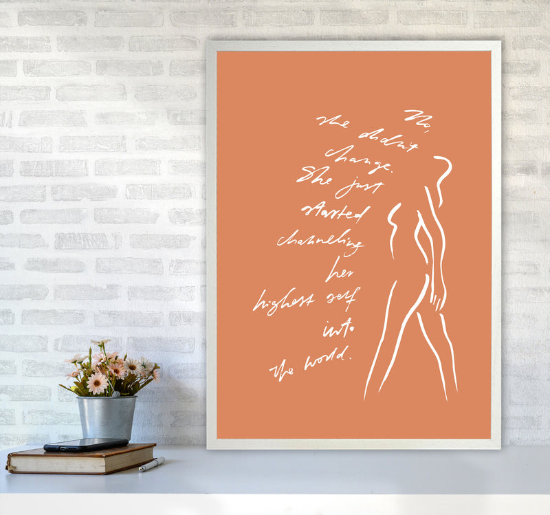 No She Didnt Change Sketch By Planeta444 A1 Oak Frame