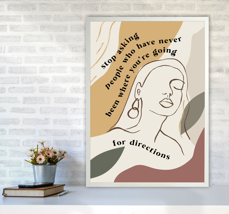 Stop Asking People By Planeta444 A1 Oak Frame